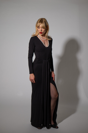 Ophelia Black Gown